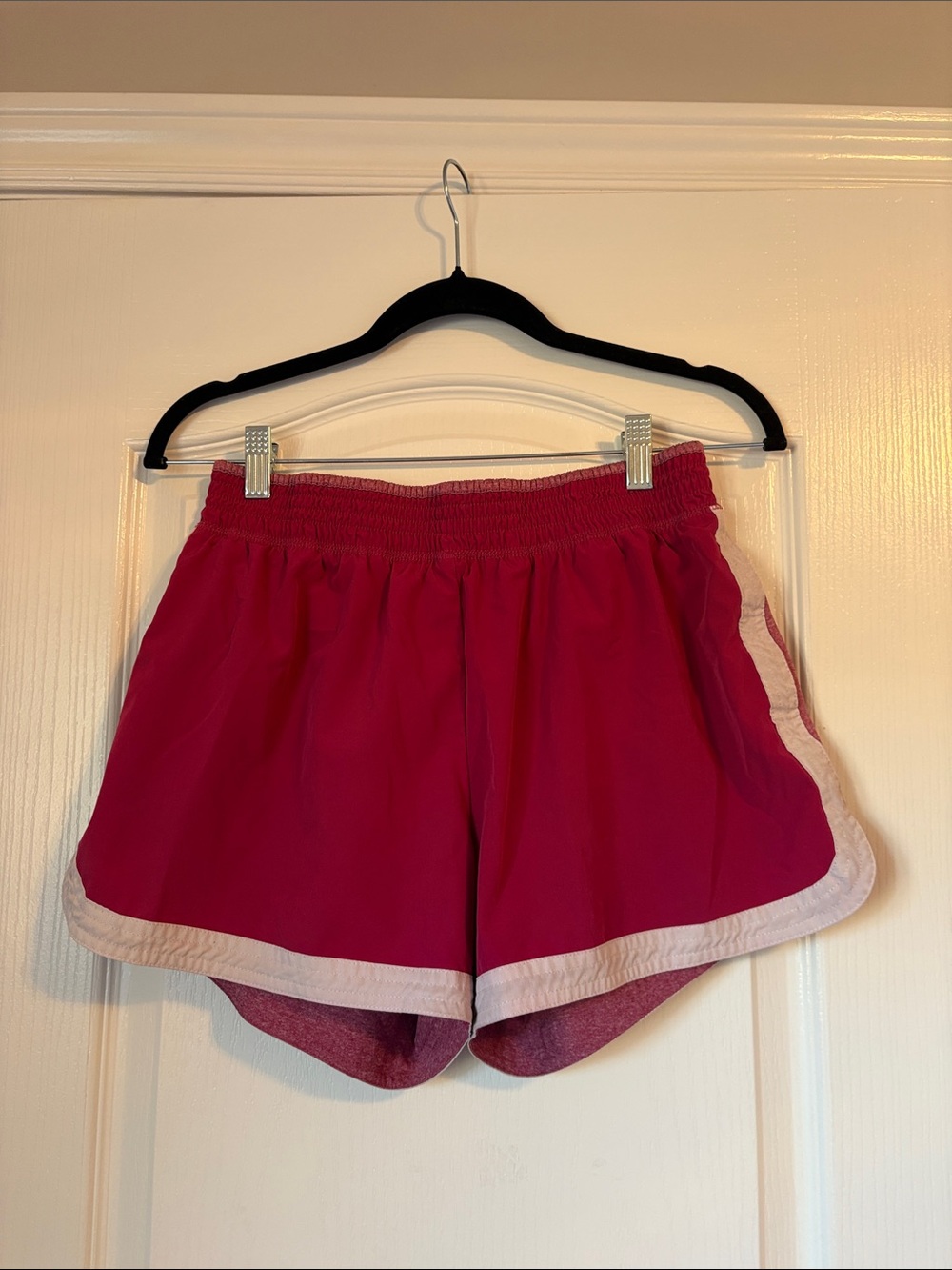 Retro Pink Running Shorts